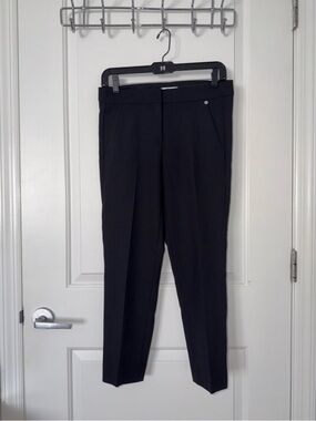MaxMara Black Cropped Dress Pants